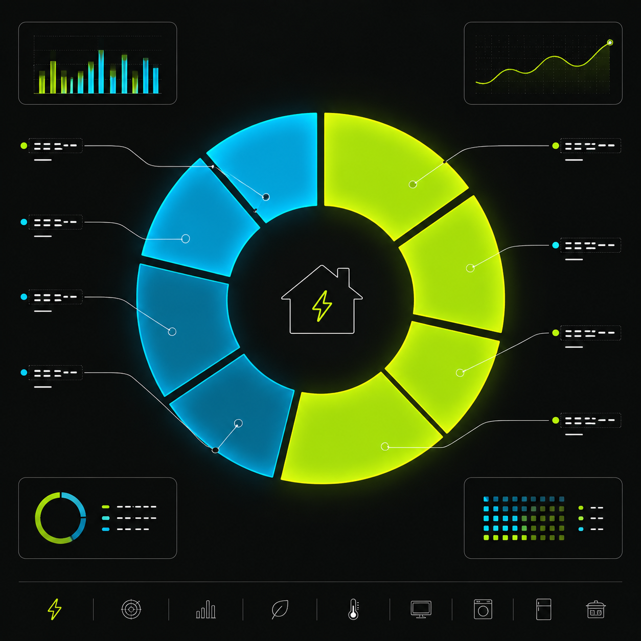 Usage breakdown