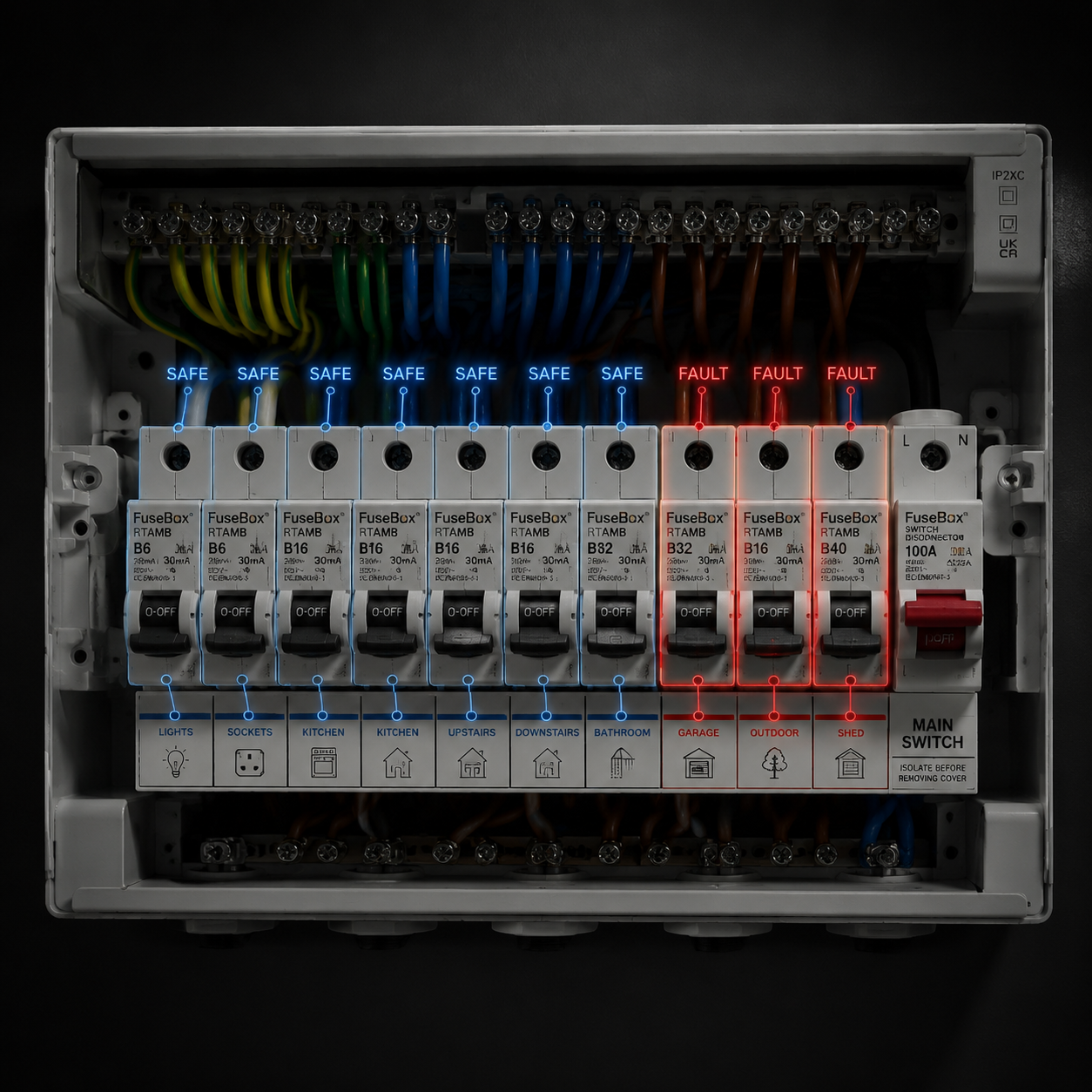 Fuse box scan